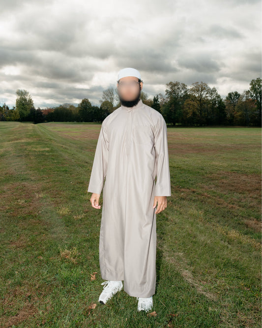 Premium Beige Saudi Thobe