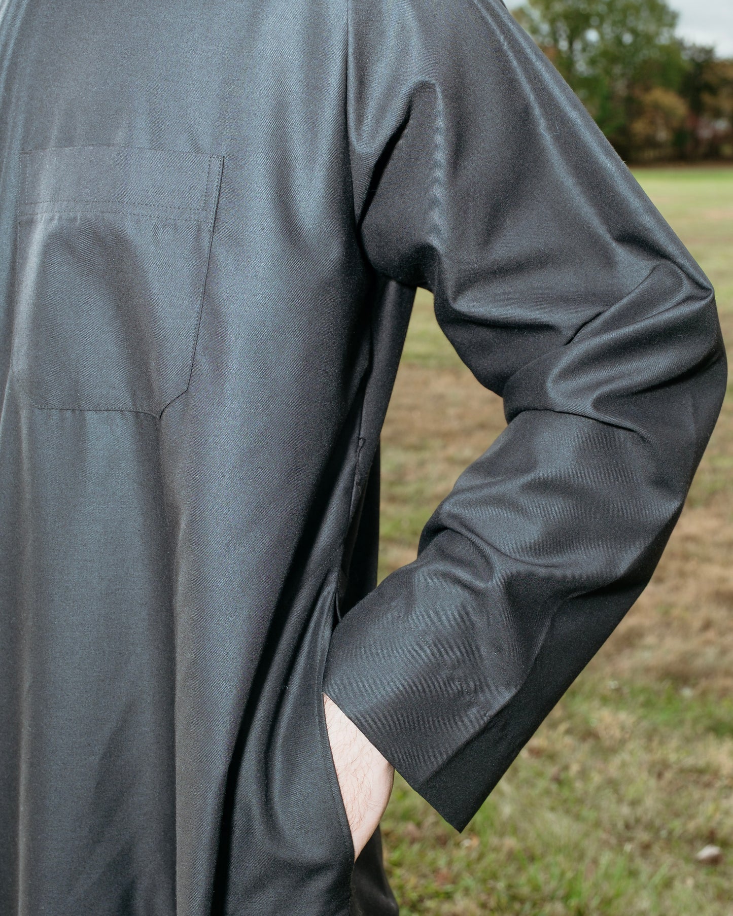 Premium Black Saudi Thobe