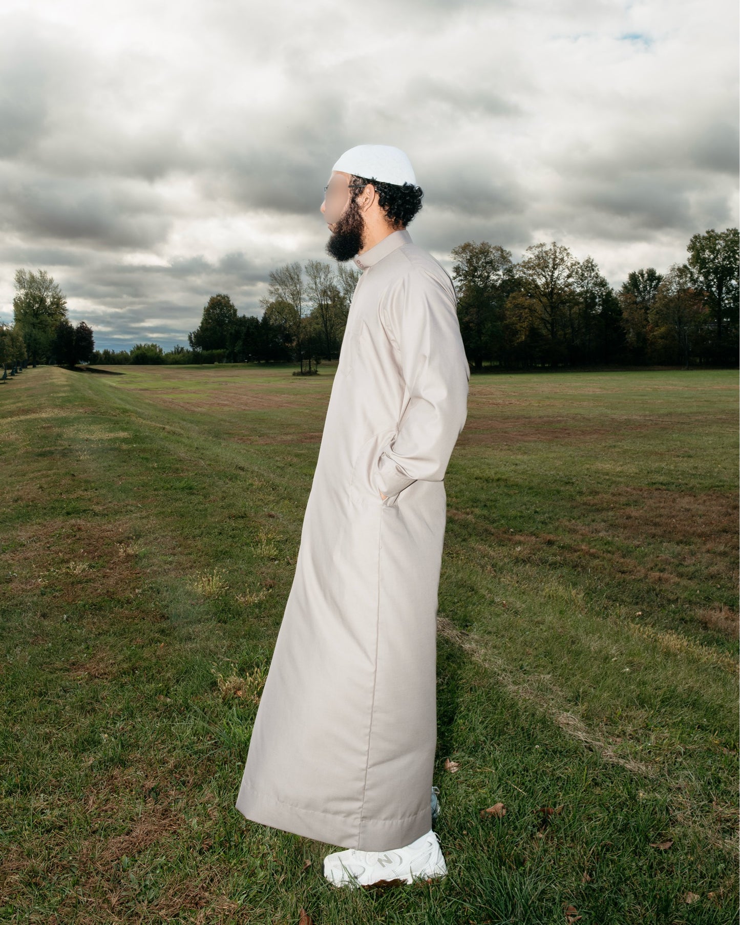 Premium Beige Saudi Thobe